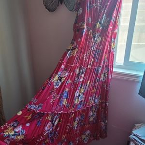 Tiered maxi dress